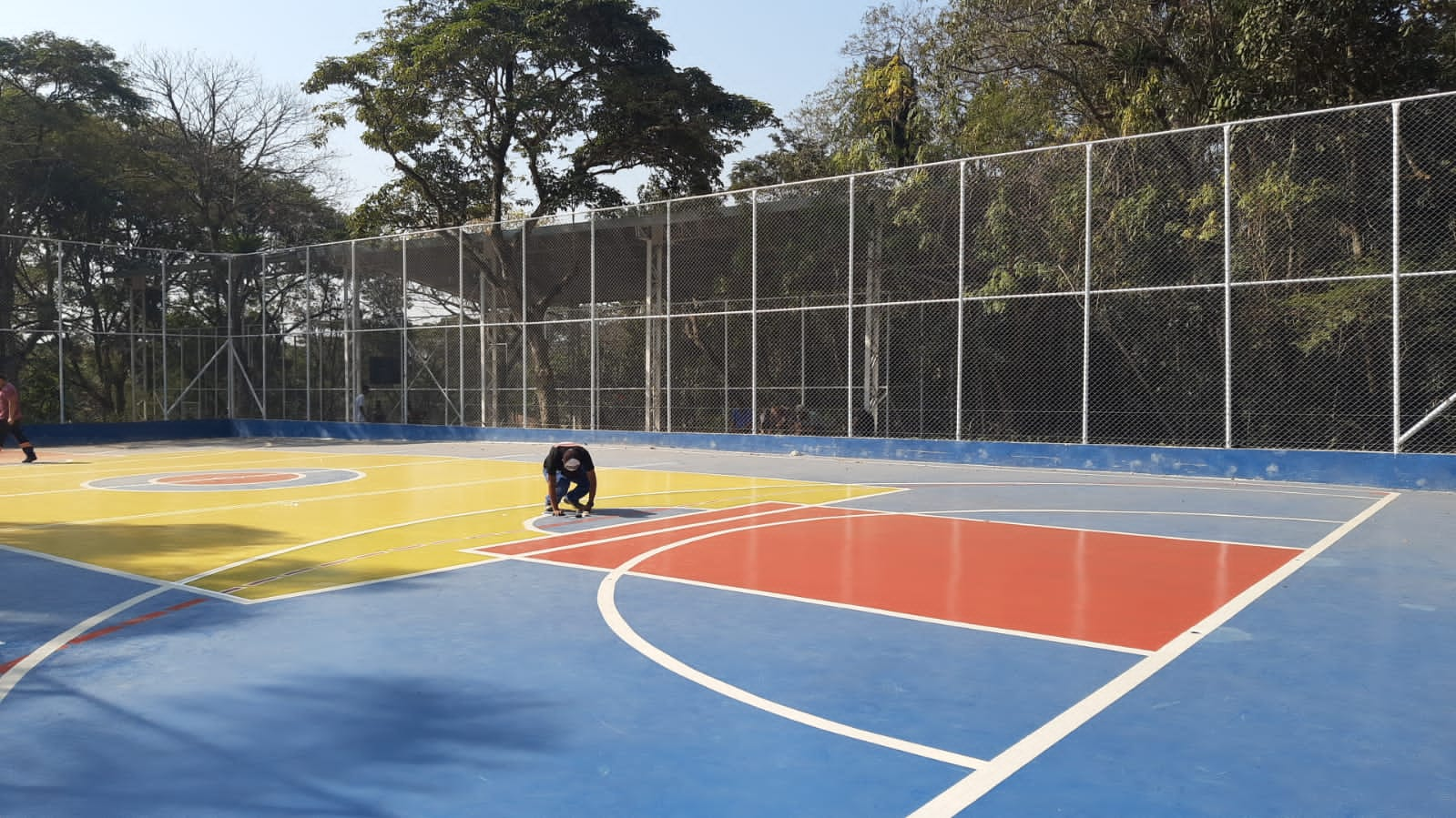 Pisos para quadras poliesportivas